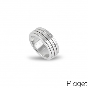 Piaget White Gold Diamond Set Possession Ring G34PO455